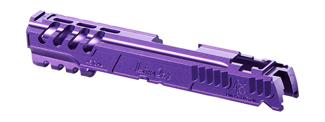 Atlas Custom Works LimCat "SpeedCat" Aluminum Slide for 5.1 TM Hicapa/1911 GBB - (Purple)