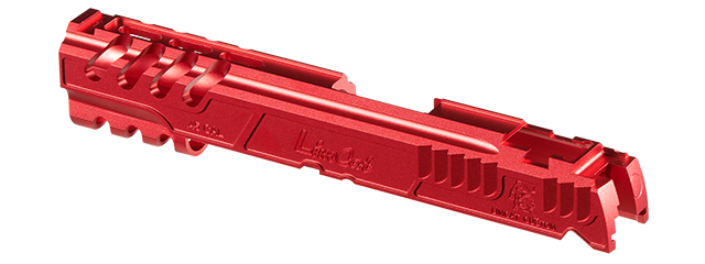 Atlas Custom Works LimCat "SpeedCat" Aluminum Slide for 5.1 TM Hicapa/1911 GBB - (Red)