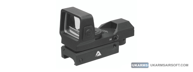 AIM Sports 1x33 Full Size Red & Green Dot Sight (Color: Black)