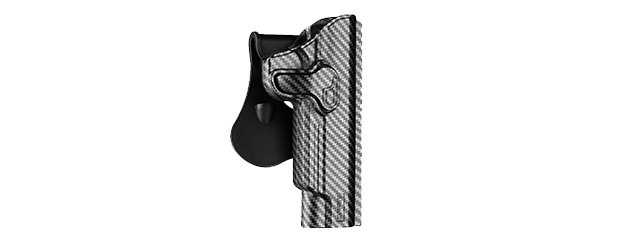 Amomax 1911 Right Handed Holster (Carbon Fiber)