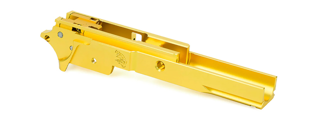 Airsoft Masterpiece EDGE LimCat "BattleCat" Tokyo Marui Hi Capa GBB 3.9 Aluminum Frame - (Gold)