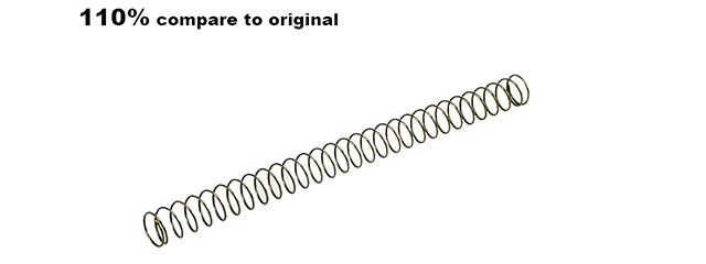 Airsoft Masterpiece Edge Custom 110% "Inch-Perfect" Recoil Spring for Hi-Capa / 1911