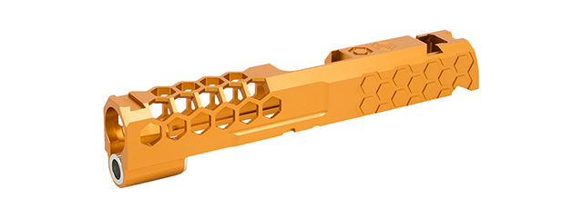 Airsoft Masterpiece Edge "HIVE" Aluminum Slide for 4.3 Hi Capa (Orange)