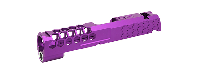 Airsoft Masterpiece Edge "HIVE" Aluminum Slide for 4.3 Hi Capa (Purple)