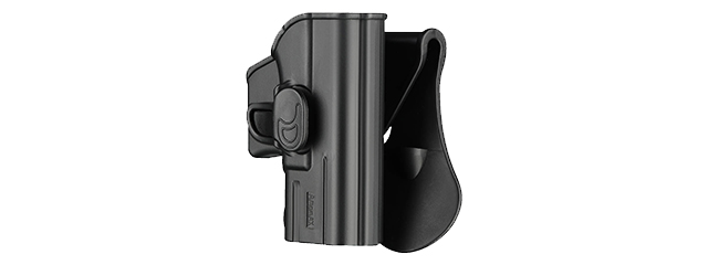 Amomax Right Handed Tactical Holster for Glock 26/27/33 (Black)