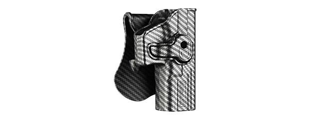 Amomax CZ P10C Right Handed Holster (Carbon Fiber)