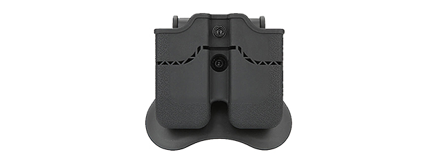 Amomax Double Magazine Pouch for 1911 Airsoft Magazines (Black)