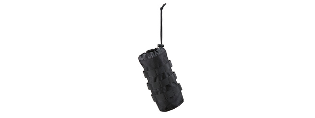 Lancer Tactical Molle Water Bottle Pouch - Black