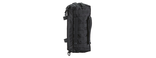 Lancer Tactical Vertical General Purpose Pouch - Black