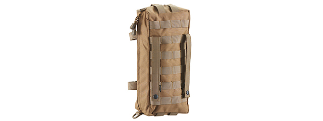 Lancer Tactical Vertical General Purpose Pouch - Khaki