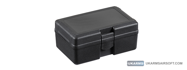 Large Polymer Storage and Tool Box Container (Color: Black)