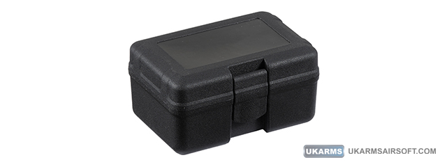 Small Polymer Storage and Tool Box Container (Color: Black)