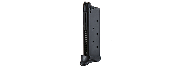 Double Bell AM45 Gas Blowback 18rd Green Gas Magazine - Black