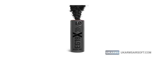 Enola Gaye EG18X Extreme Output Airsoft Wire Pull Large Smoke Grenade (Color: Black)
