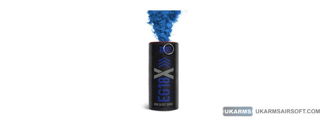 Enola Gaye EG18X Extreme Output Airsoft Wire Pull Large Smoke Grenade (Color: Blue)