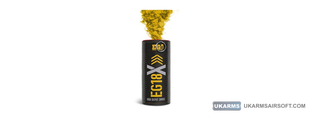 Enola Gaye EG18X Extreme Output Airsoft Wire Pull Large Smoke Grenade (Color: Yellow)