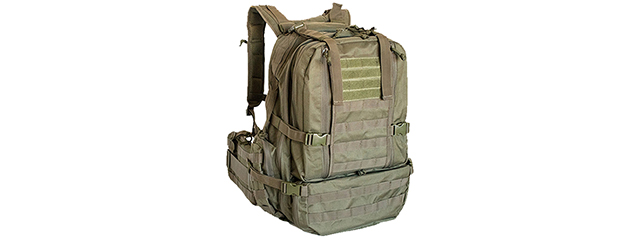 EXPLORER Tactical 3 Day Military Tactical Combat Assault Pack Molle Bug Out Bag Backpack for Outdoor Hiking Camping Trekking Hunting (OD Green)