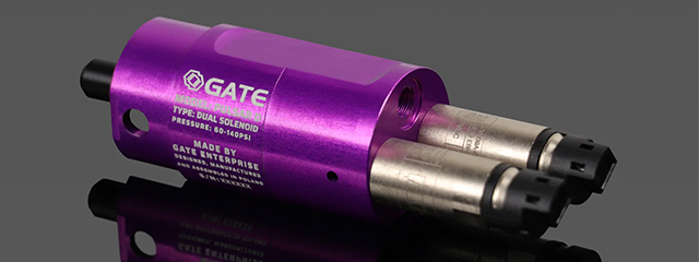 PULSAR D Dual Solenoid Closed-Bolt HPA Engine - (Purple)