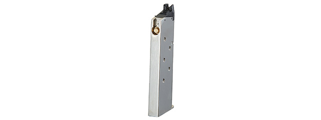 Golden Eagle Airsoft 1911 28 Round Single Stack Magazine for GE3307 (Silver)