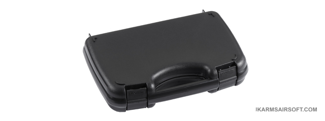 HFC Polymer Pistol Case with Foam (Color: Black)