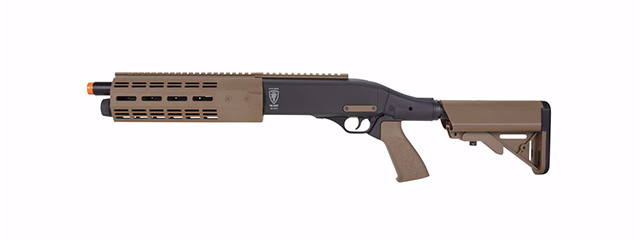 Elite Force CO2 Tri-Shot Shotgun - Tan/Black