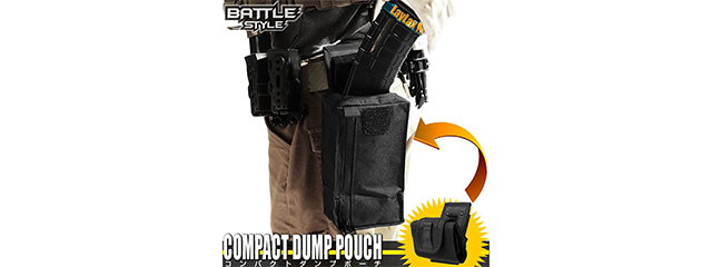 Laylax Battle Style Compact Dump Pouch (Black)