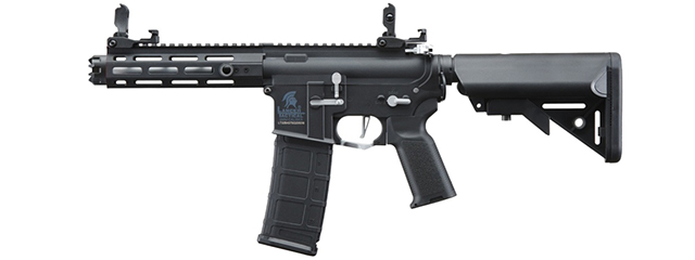 Lancer Tactical Gen 2 Hellion M-LOK 7" Airsoft M4 AEG Core Series (Color: Black & Silver)(No Battery and Charger)