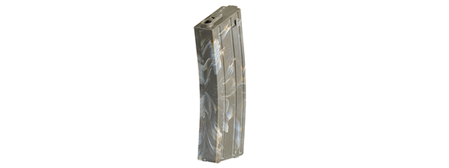 Lancer Tactical Metal Gen 2 120 Round Mid Capacity Airsoft Magazine for M4/M16 (Color: Marble)