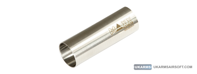 Maxx Model Type A CNC Hardened Stainless Steel Airsoft AEG Cylinder (450-550mm)
