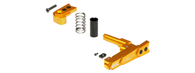 Maxx Model CNC Aluminum Advanced Magazine Release (Style A)(Gold)