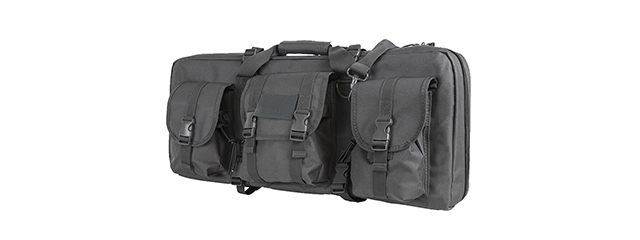 NcStar 28" Deluxe Subgun, AR, & AK Pistol Case - Urban Gray