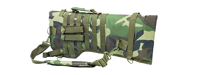 NcStar Rifle Scabbard - Woodland Camo