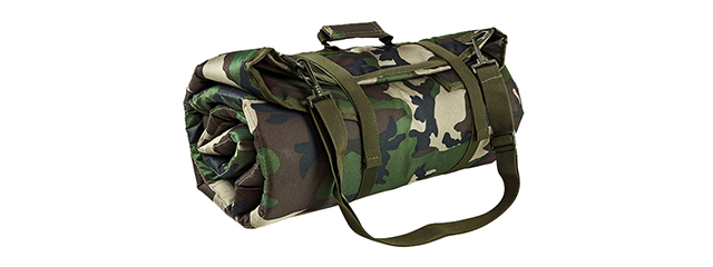 NcStar Roll Up Shooting Mat - M81 Woodland Camo