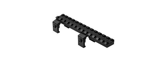 NCSTAR TACTICAL GEN 2 MP5 14-SLOT RAIL MOUNT - BLACK