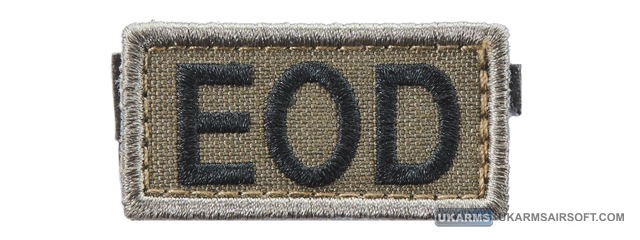 "EOD" Embroidered Morale Patch