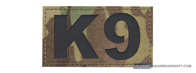 Reflective K9 Morale Patch (Color: Multi-Camo)