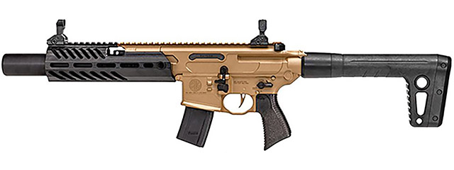 SIG MCX Canebrake Air Rifle (Pellet), Dark Earth