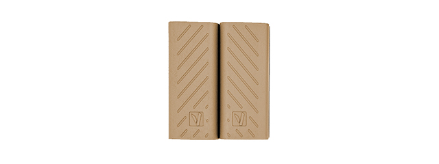 Vorsk Airsoft VMP-1 Magazine Cover (2pk)(Tan)