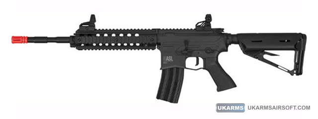 Valken ASL Mod-L Series Polymer Airsoft M4 AEG Rifle (Color: Black)