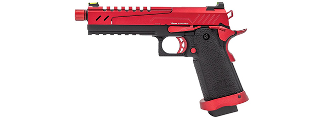 Vorsk Airsoft 5.1 Split Slide Hi Capa - Red & Black