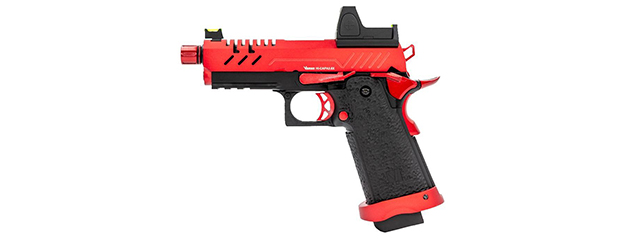 Vorsk Airsoft 3.8 Hi Capa Pro + Micro Red Dot - Red