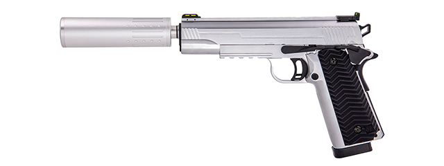 Vorsk Airsoft VX-14 GBB Pistol - Silver