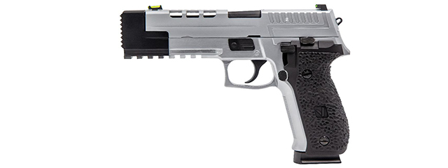 Vorsk Airsoft VP26X Gas Blowback Pistol - Silver