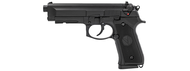 Vorsk Airsoft VM9 Osiris Gas Blowback Pistol - Black