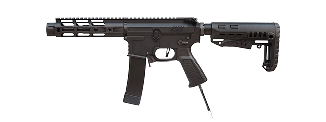Wolverine Airsoft MTW PKG 9MM TACTICAL: 7" Barrel, 7" Rail