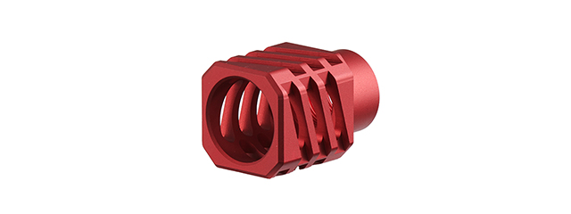 Zion Arms Skeletonized Flash Hider (Red)