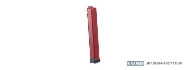 Zion Arms PW9 120 Round 9mm Mid-Capacity Magazine (Color: Red)