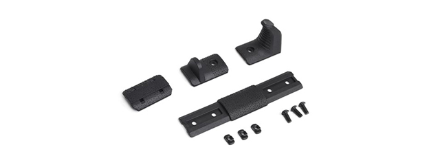 Atlas Custom Works Hand stop Kit for KeyMod and M-LOK System Handguard - (Black)