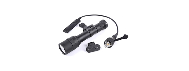 Atlas Custom Works M640U Scout Light PRO Rail Mount LED Flashlight - (Black)