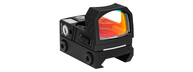 Atlas Custom Works XR5 Solar Powered Mini Red Dot Sight - (Black)